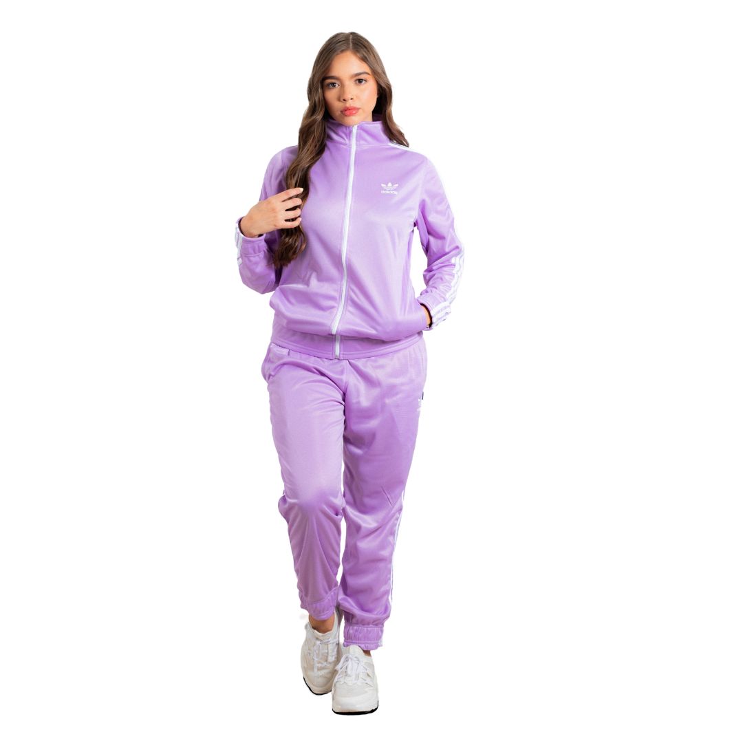 CONJUNTO ADIDAS MORADO DAMA
