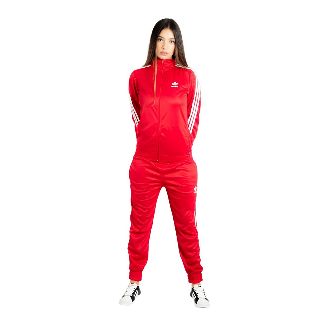CONJUNTO ADIDAS ROJO DAMA
