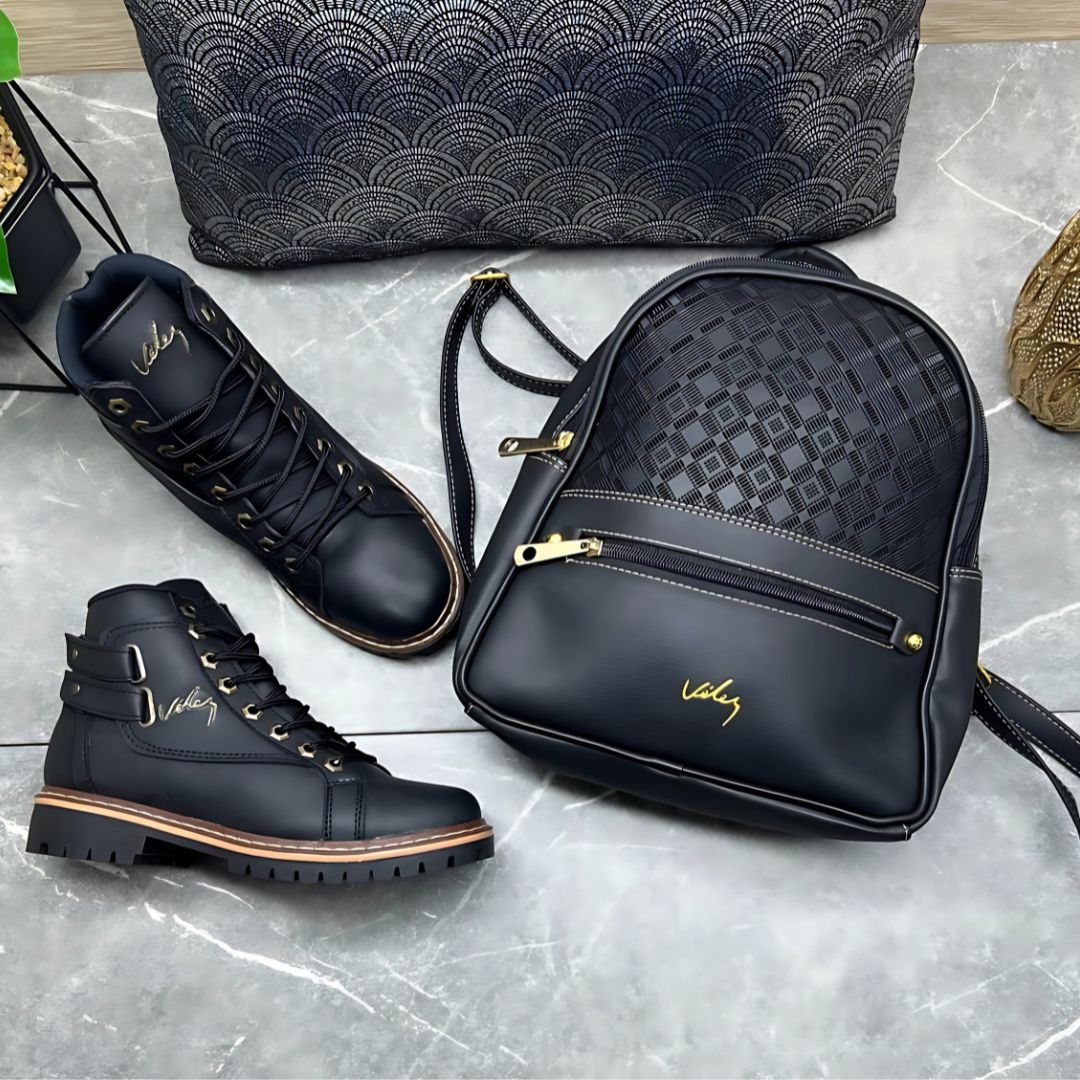 BOTA + MOCHILA JASMIN