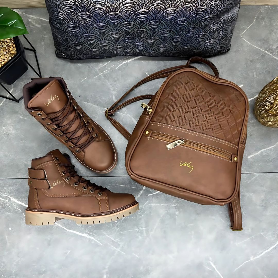 BOTA + MOCHILA JASMIN