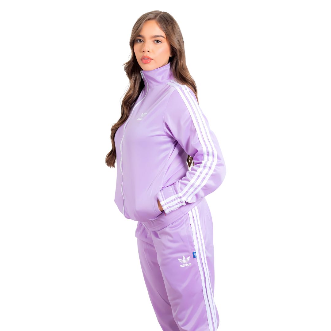 CONJUNTO ADIDAS MORADO DAMA