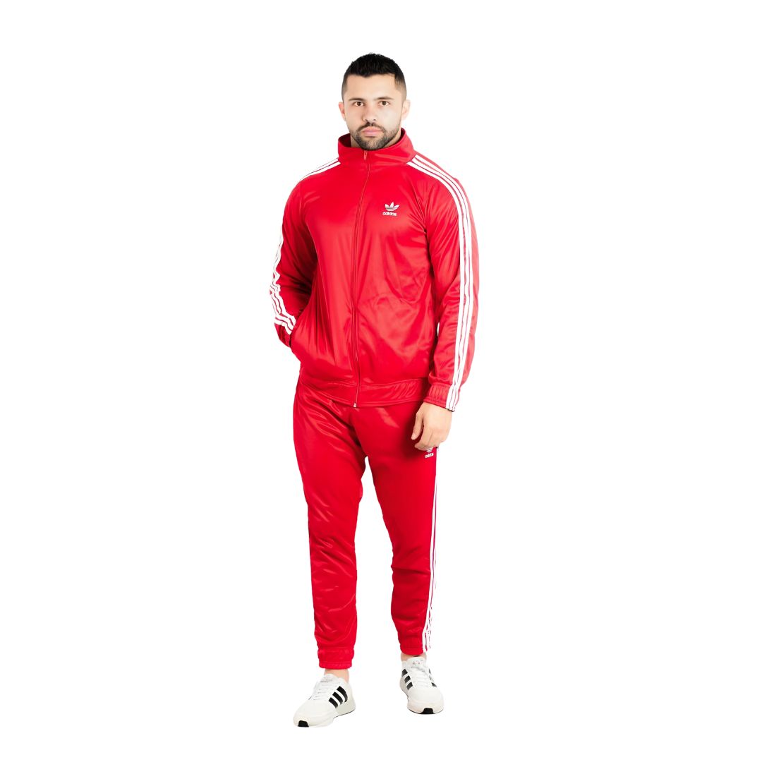 CONJUNTO ADIDAS ROJO CABALLERO