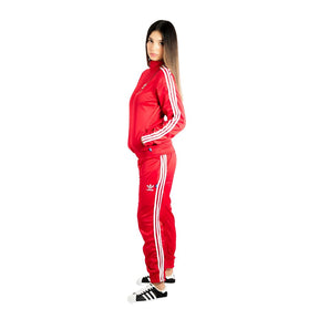 CONJUNTO ADIDAS ROJO DAMA